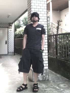 「SHAKA」｜千明さん（メンズ・166cm・20代）の夏コーディネート
