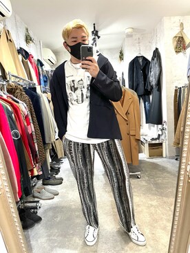 スニーカーを使った 浜田雅功 の人気ファッションコーディネート Wear