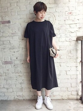「JOURNAL STANDARD LUXE（ジャーナルスタンダード　ラックス）のアイテム（ワンピース/ドレス）」を使った、A.Sさん（レディース・164cm）の春コーディネート