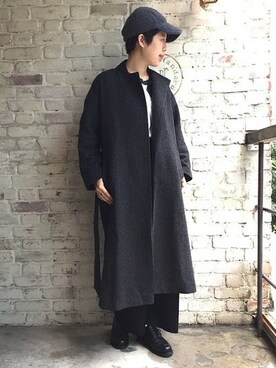 「JOURNAL STANDARD LUXE（ジャーナルスタンダード　ラックス）のアイテム（その他アウター）」を使った、A.Sさん（レディース・164cm）の秋コーディネート
