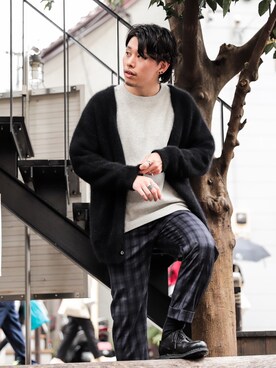 皆川喬さん（メンズ・168cm）の秋コーディネート