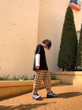 皆川喬さん（メンズ・168cm）の春コーディネート