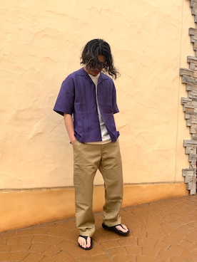 皆川喬さん（メンズ・168cm）の春コーディネート