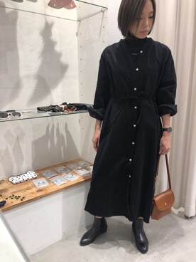 「レプシィム(LEPSIM)」｜「アイテム（腕時計）」を使った、Chieさん（レディース・162cm）の冬コーディネート