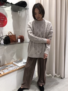 Chieさん（レディース・162cm）の冬コーディネート