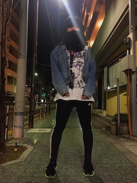 やむださん（メンズ・174cm）の冬コーディネート