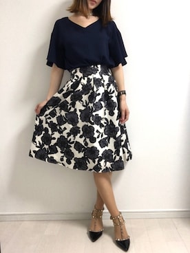 「MAISON TOKYO（メゾントウキョウ）のアイテム」を使った、まろ(MARO)さん（レディース・165cm）の春コーディネート