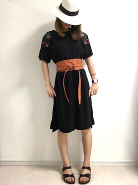まろ(MARO)さん（レディース・165cm）の春コーディネート