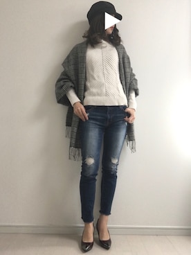 まろ(MARO)さん(レディース・165cm)の秋コーディネート