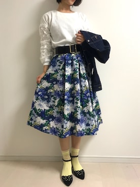 まろ(MARO)さん（レディース・165cm）の春コーディネート