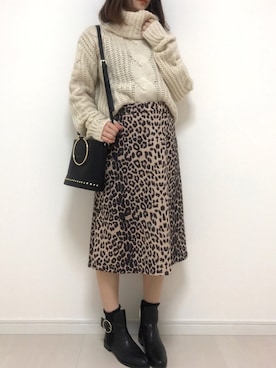 「rps（アールピーエス）のアイテム（バッグ）」を使った、まろ(MARO)さん（レディース・165cm）の秋コーディネート