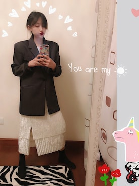 「I（アイ）のアイテム」を使った、Ting--helloさん（レディース・163cm）の春コーディネート