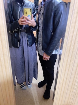 「アイテム（シャツワンピース）」を使った、Mさん（レディース・161cm・20代）の春コーディネート