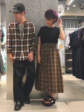 おさむ〜さん（レディース・156cm）の夏コーディネート