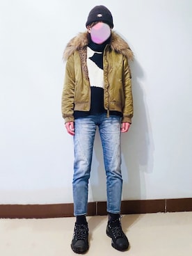 RURURUKIAさん（レディース・165cm）の春コーディネート