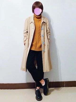 美品 BURBERRY BRIT トレンチコート バーバリー ポリエステル BURBERRY（バーバリー）の「Women's Burberry Brinkhill Trench