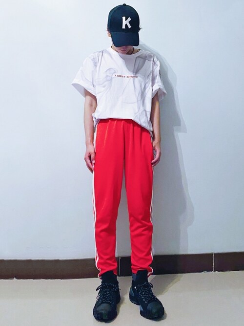 Rururukia Adidasのパンツを使ったコーディネート Wear