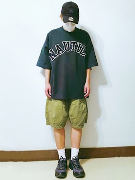 「Yohji Yamamoto（ヨウジヤマモト）のアイテム（帽子）」を使った、RURURUKIAさん（レディース・165cm）の秋コーディネート