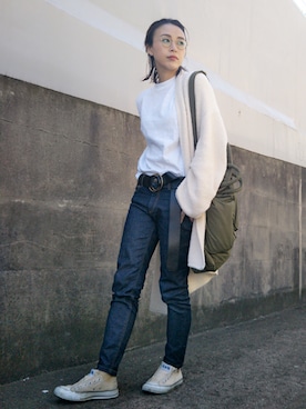 AZUさん（レディース・161cm）の春コーディネート