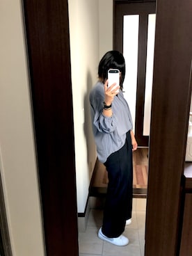 sa._.さん（レディース・156cm）の春コーディネート