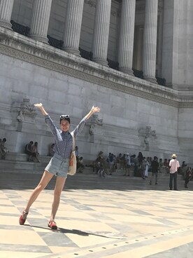 「PONY（ポニー）のアイテム」を使った、illef Hさん（レディース・160cm）の夏コーディネート