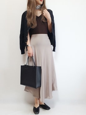 riiさん（レディース・161cm）の春コーディネート