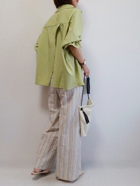 riiさん（レディース・161cm）の夏コーディネート