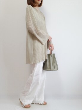 riiさん（レディース・161cm）の夏コーディネート