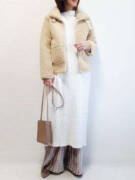 riiさん（レディース・161cm）の冬コーディネート