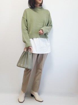 riiさん（レディース・161cm）の冬コーディネート