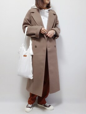 riiさん（レディース・161cm）の冬コーディネート