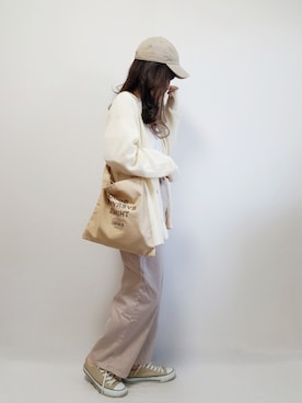 riiさん（レディース・161cm）の春コーディネート