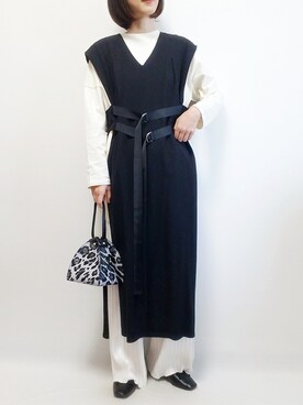 riiさん（レディース・161cm）の春コーディネート