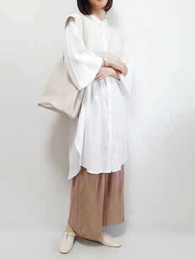 riiさん（レディース・161cm）の春コーディネート