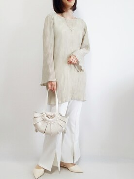 riiさん（レディース・161cm）の春コーディネート