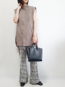 riiさん（レディース・161cm）の春コーディネート