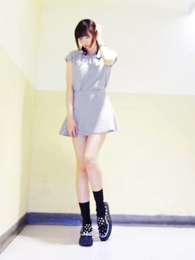 七咲さん（レディース・165cm）の夏コーディネート