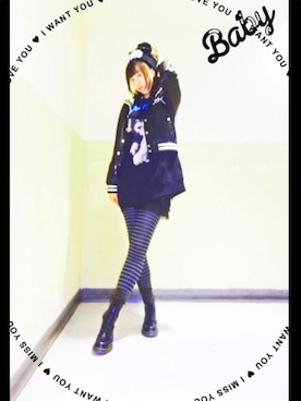「Candy Stripper」｜「アイテム（スタジャン）」を使った、七咲さん（レディース・165cm）の夏コーディネート
