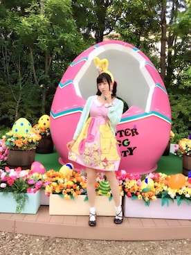 七咲さん（レディース・165cm）の春コーディネート