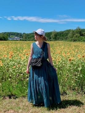 「the case（ザケース）のアイテム」を使った、とよさん（レディース・152cm）の夏コーディネート