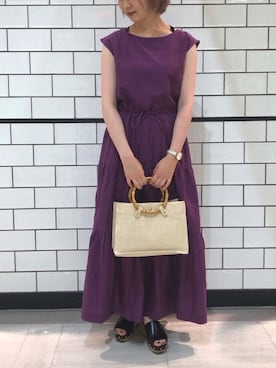 「ショートヘア」｜とよさん（レディース・153cm）の夏コーディネート