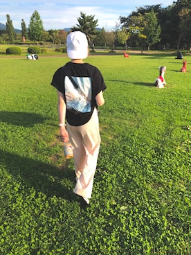 「SIKI PRODUCT.（シキプロダクト）のアイテム」を使った、とよさん（レディース・152cm）の秋コーディネート