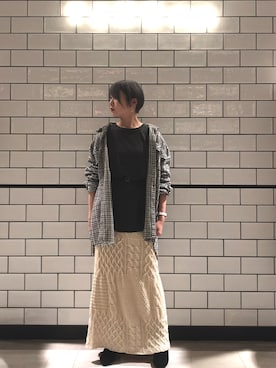 「ショートヘア」｜とよさん（レディース・152cm）の秋コーディネート