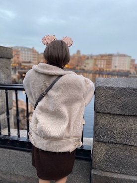 「MOUSSY（マウジー）のアイテム（その他アウター）」を使った、とよさん（レディース・152cm）の秋コーディネート