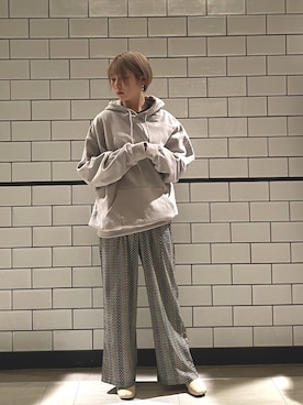 「YARD PLUS（ヤードプリュス）のアイテム」を使った、とよさん（レディース・152cm）の冬コーディネート