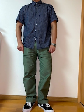 「チャックテイラー」｜「アイテム（アナログ腕時計）」を使った、Itsukiさん（メンズ・172cm）の夏コーディネート