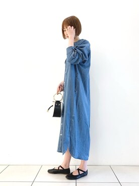 「OPERA（オペラ）のアイテム」を使った、eriさん（レディース・166cm）の冬コーディネート