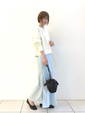 「OPERA（オペラ）のアイテム」を使った、eriさん（レディース・166cm）の冬コーディネート