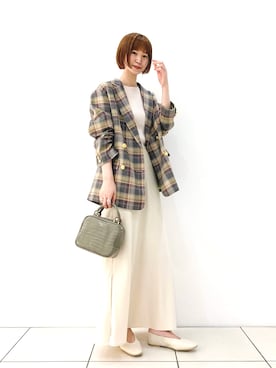 eriさん（レディース・166cm）の春コーディネート