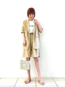 eriさん（レディース・166cm）の夏コーディネート